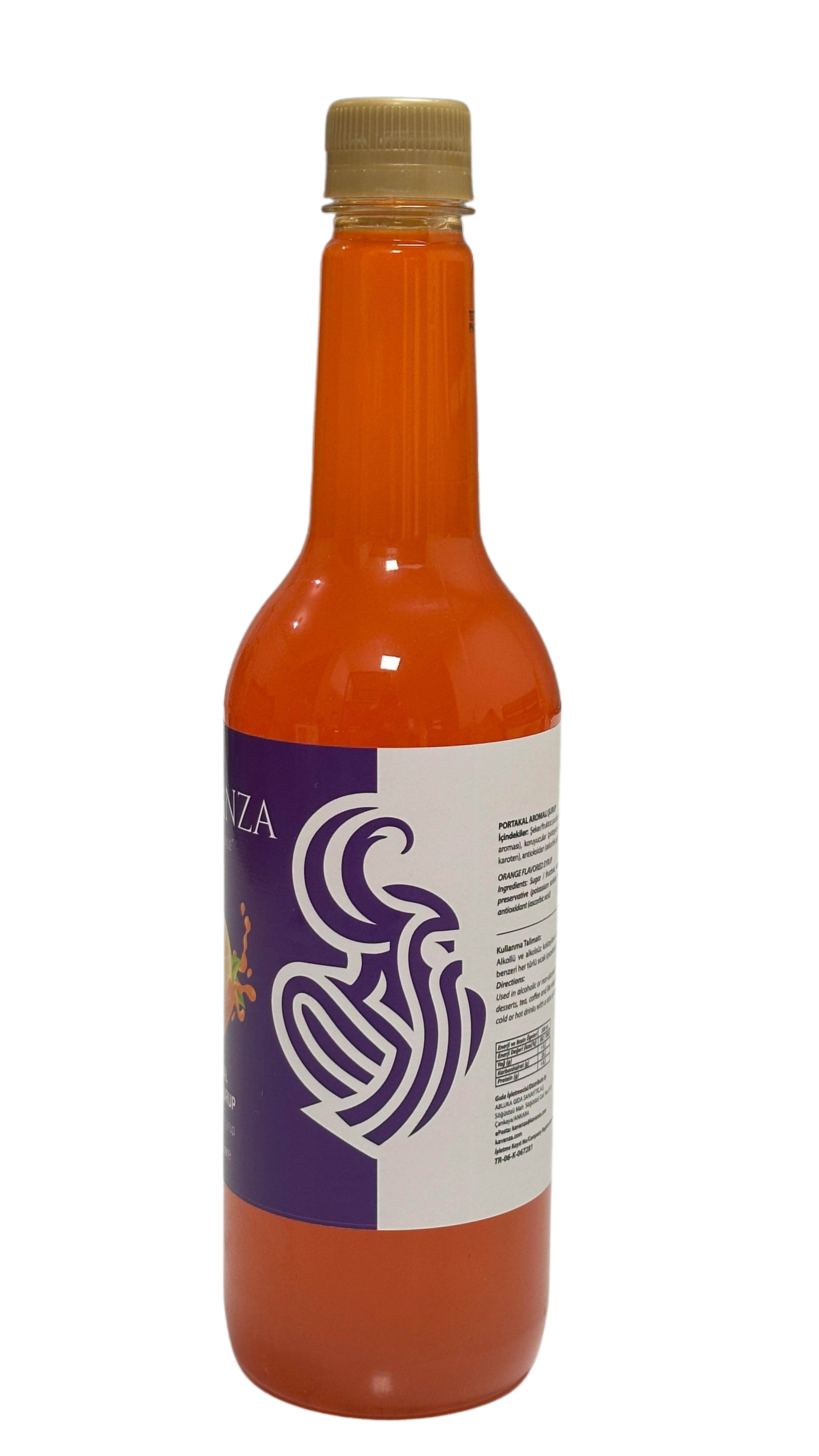 PORTAKAL AROMALI ŞURUP 750 ML 