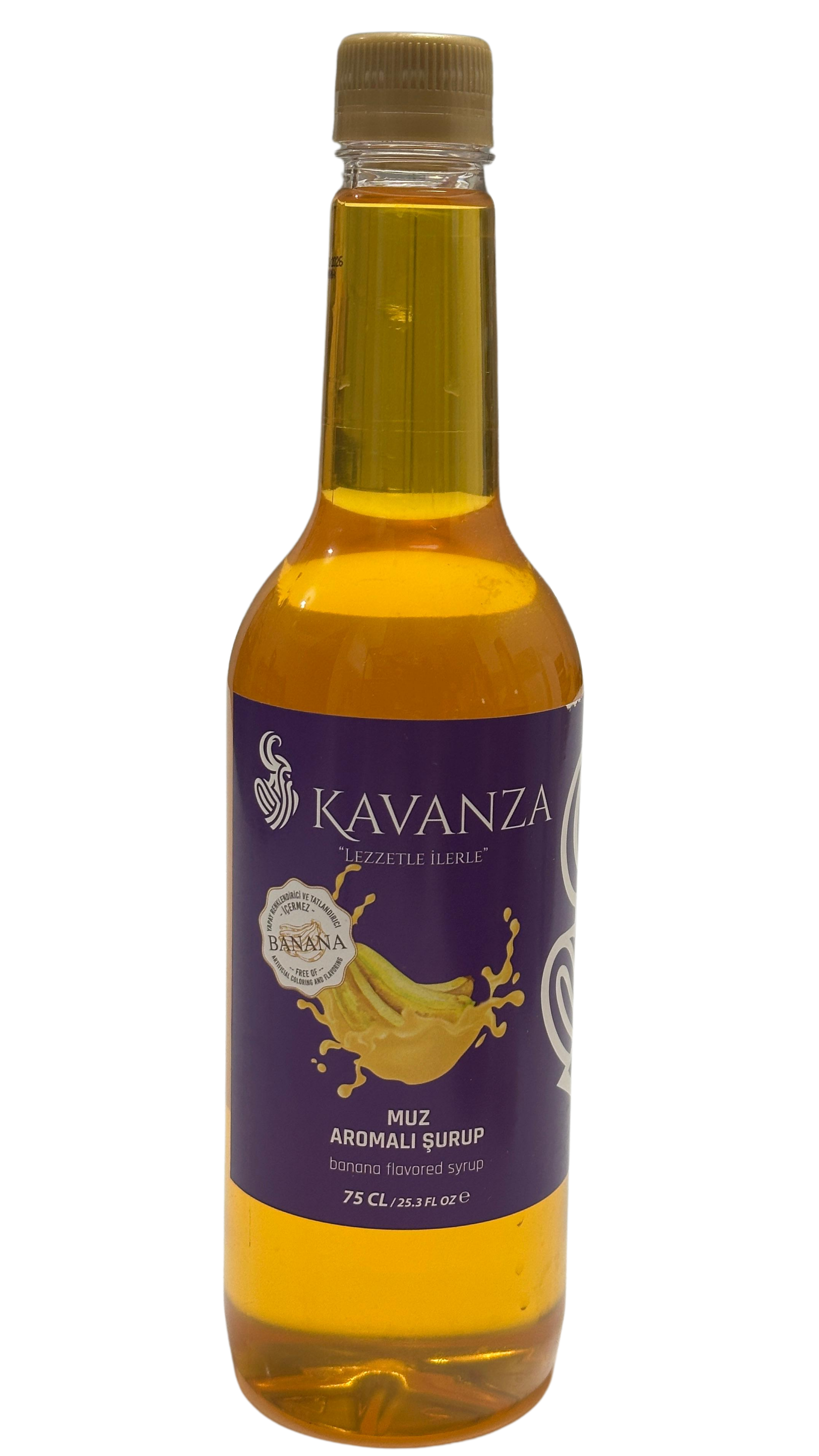 MUZ AROMALI ŞURUP 750 ML 