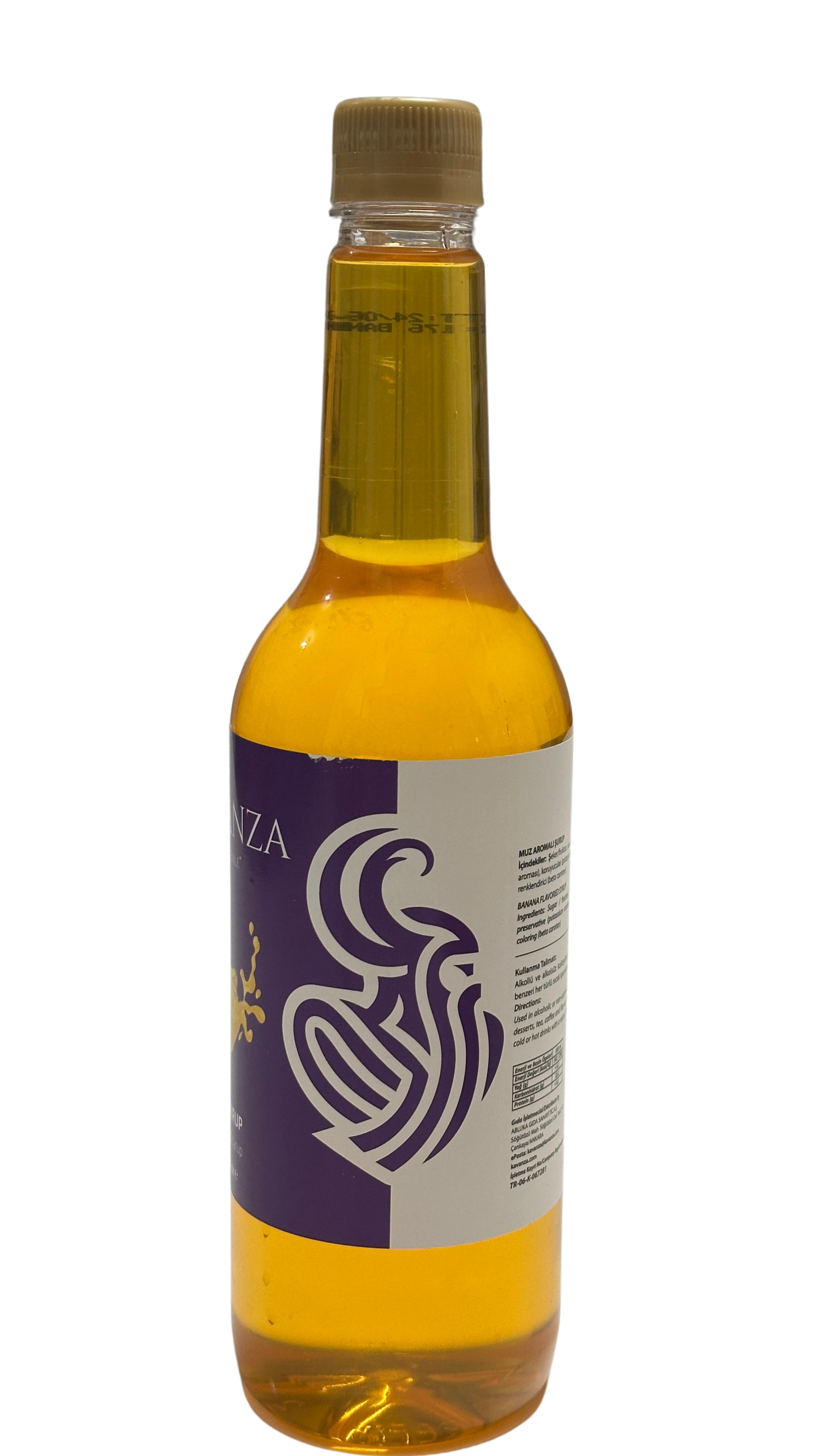 MUZ AROMALI ŞURUP 750 ML 