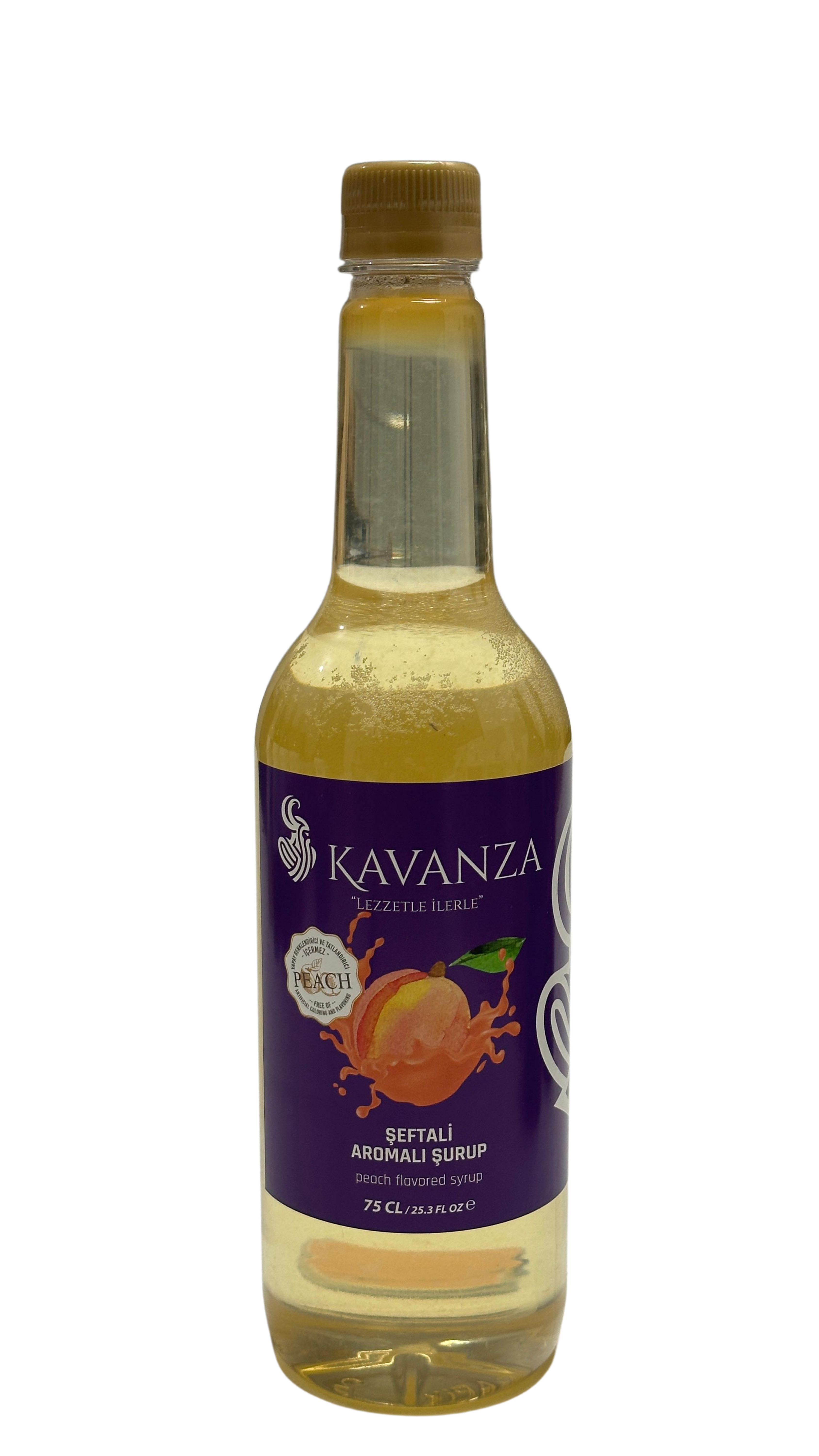 ŞEFTALİ AROMALI ŞURUP 750 ML 