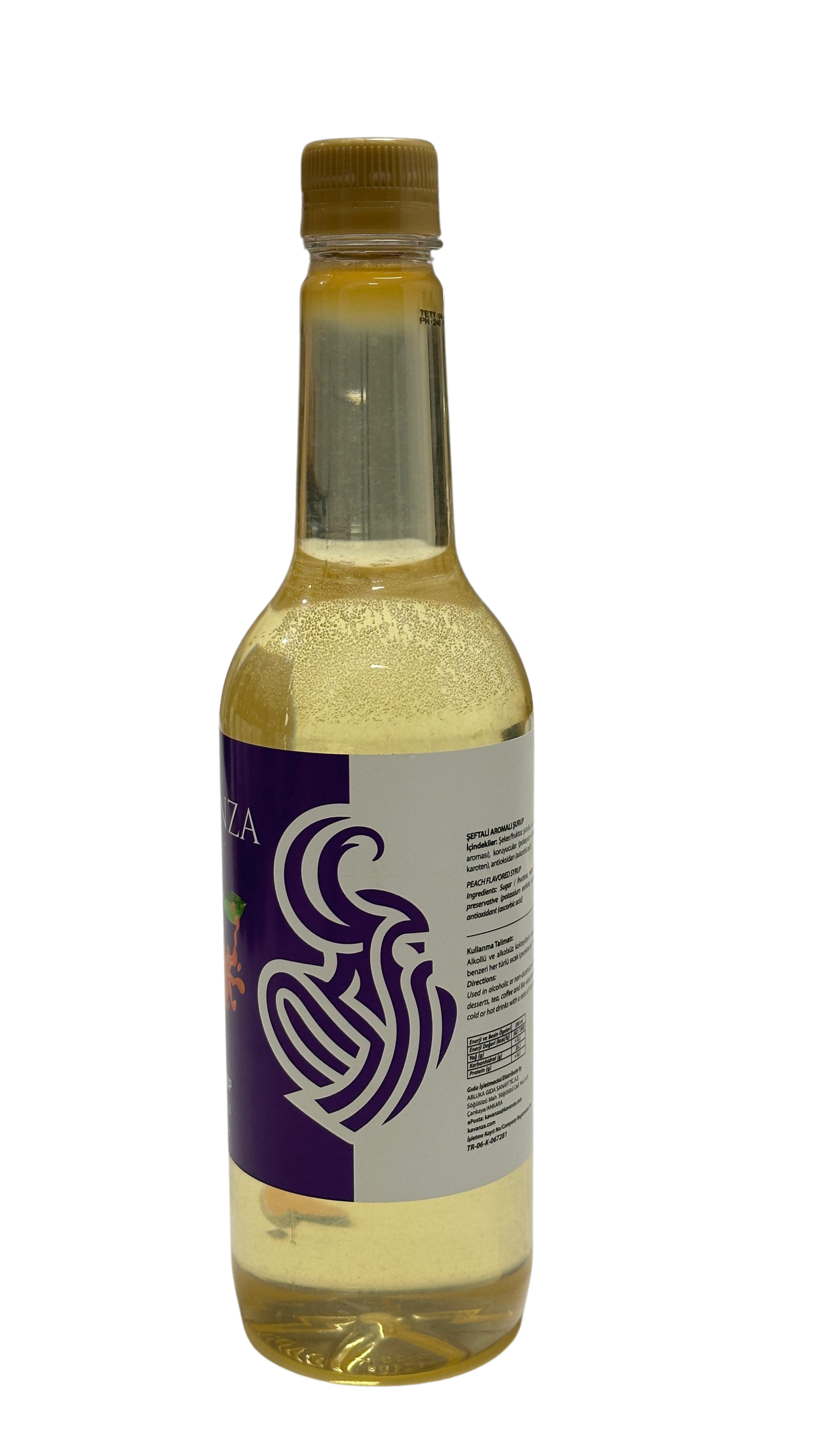 ŞEFTALİ AROMALI ŞURUP 750 ML 