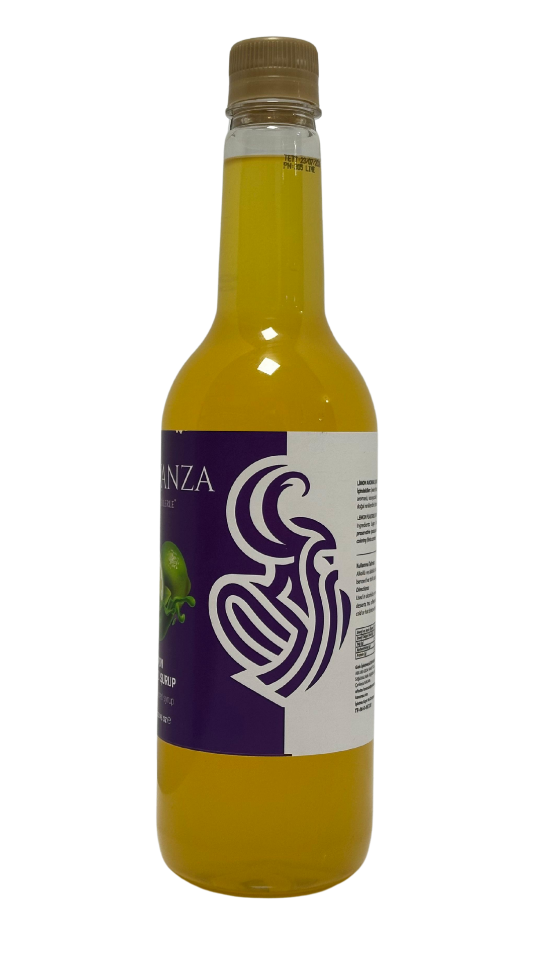 LİMON AROMALI ŞURUP 750 ML 