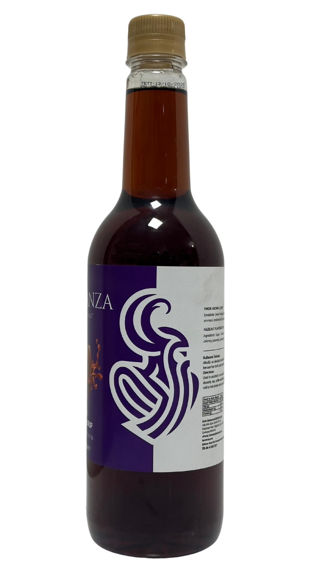 FINDIK AROMALI ŞURUP 750 ML 